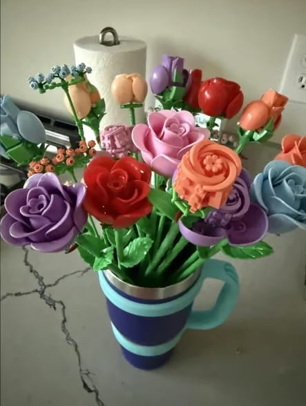 🌸Flower Building Block Advent Calendar