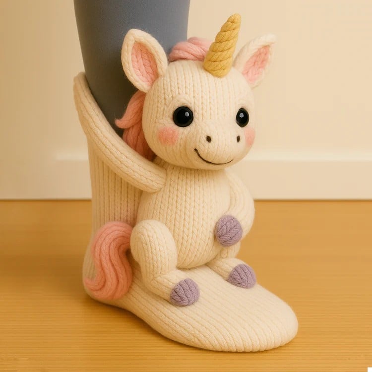 🎅Christmas Sale 49% Off - 🎄3D Knit Animal Socks