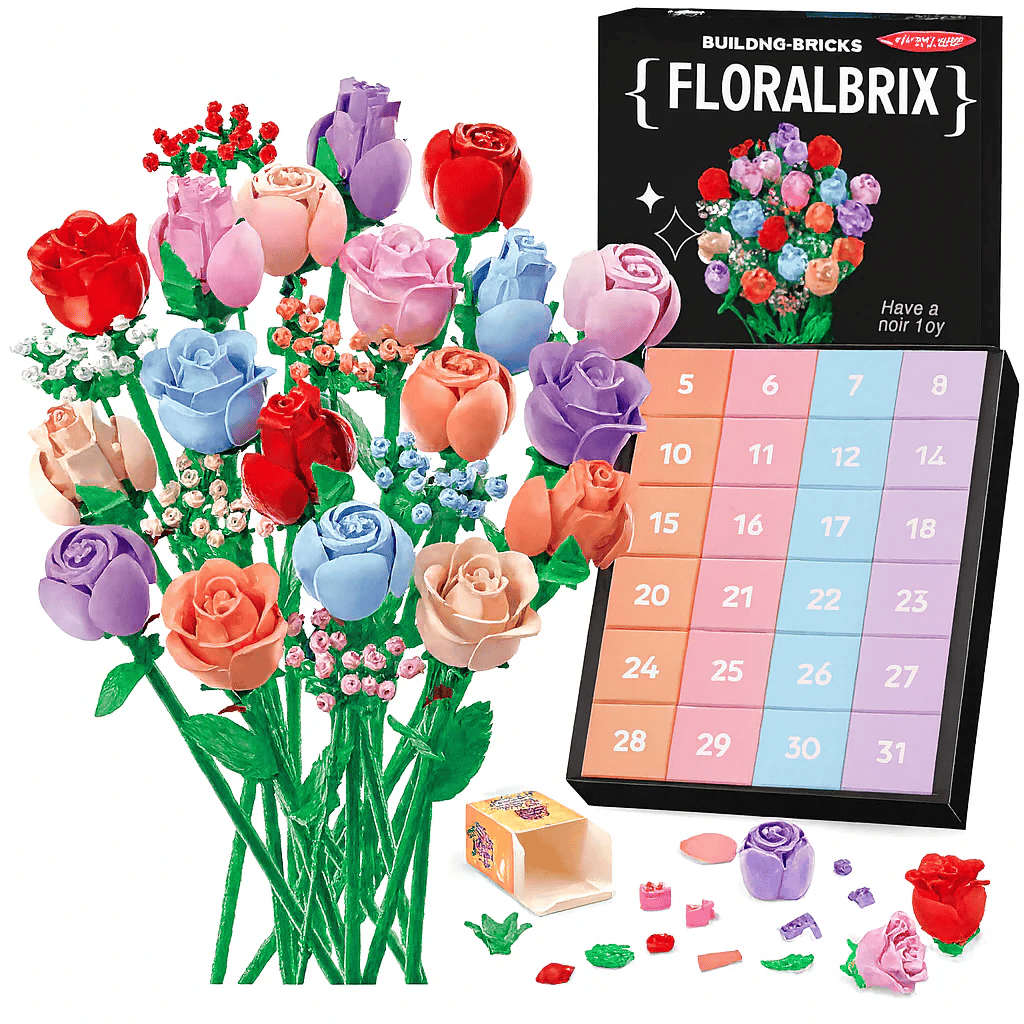 🌸Flower Building Block Advent Calendar