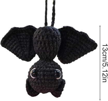 🦇Handmade Crochet Bat-for Car, Backpack, Wall, Shelf