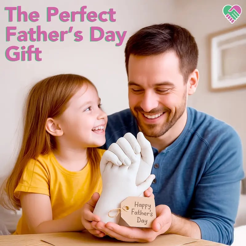 💞 Create a Lasting Memory – DIY Hand Casting Kit