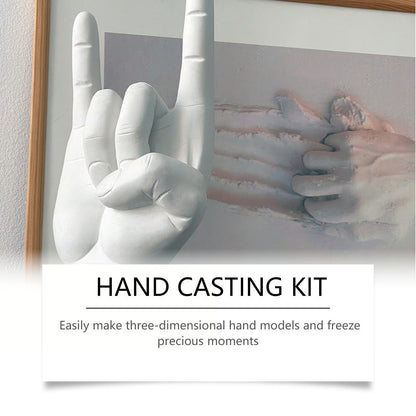 💞 Create a Lasting Memory – DIY Hand Casting Kit