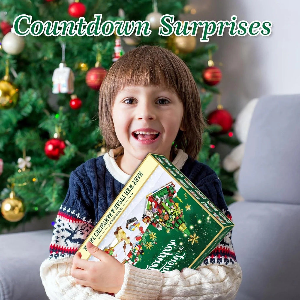🎄 Advent Calendar – Christmas Building Block Set
