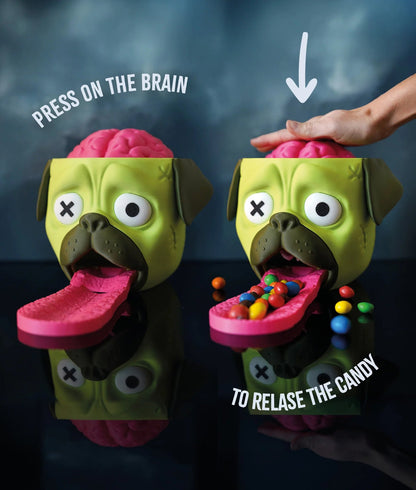 Candy Creeper 🧟🐶 Zombie Pug Candy Dispenser