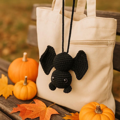 🦇Handmade Crochet Bat-for Car, Backpack, Wall, Shelf