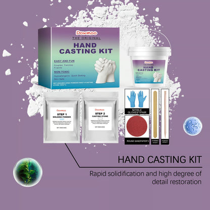 💞 Create a Lasting Memory – DIY Hand Casting Kit
