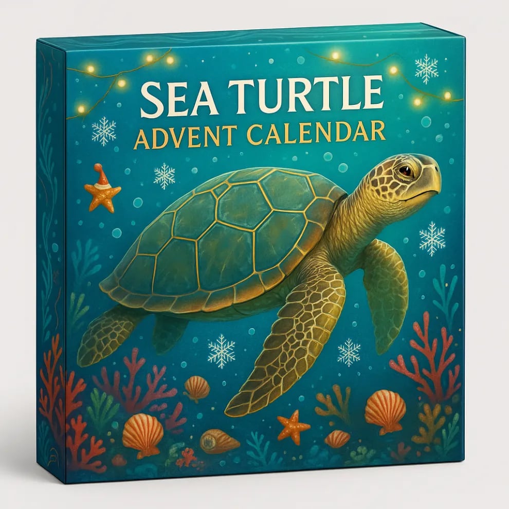🎄Christmas Pre-Sale 49% OFF - 🌊🐢Sea Turtle Advent Calendar