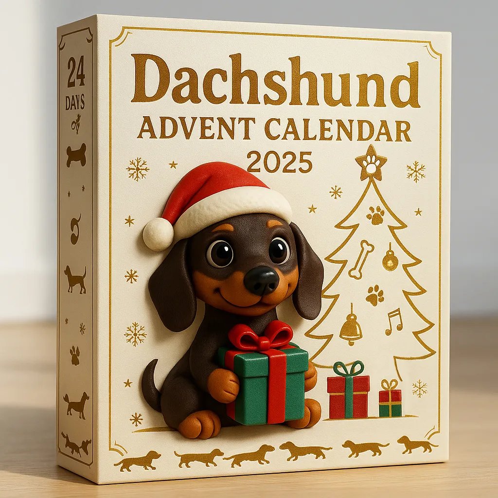 🔥Limited Edition- 🐾Dachshund Advent Calendar 2025
