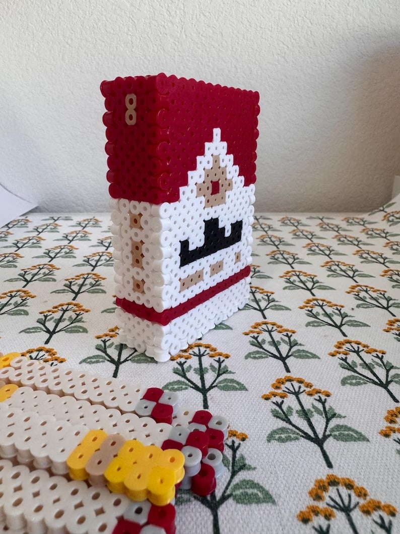 Kandi Cigarette Box - Collectible Perler Trading box