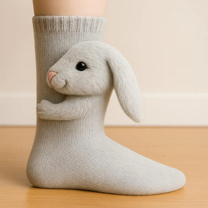 🎅Christmas Sale 49% Off - 🎄3D Knit Animal Socks