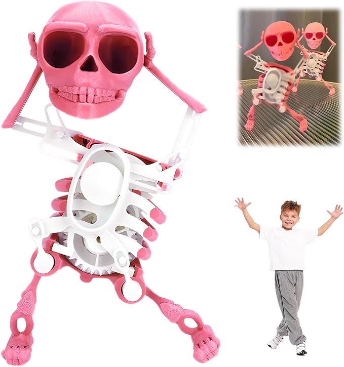3D Dancing Skeleton Toy