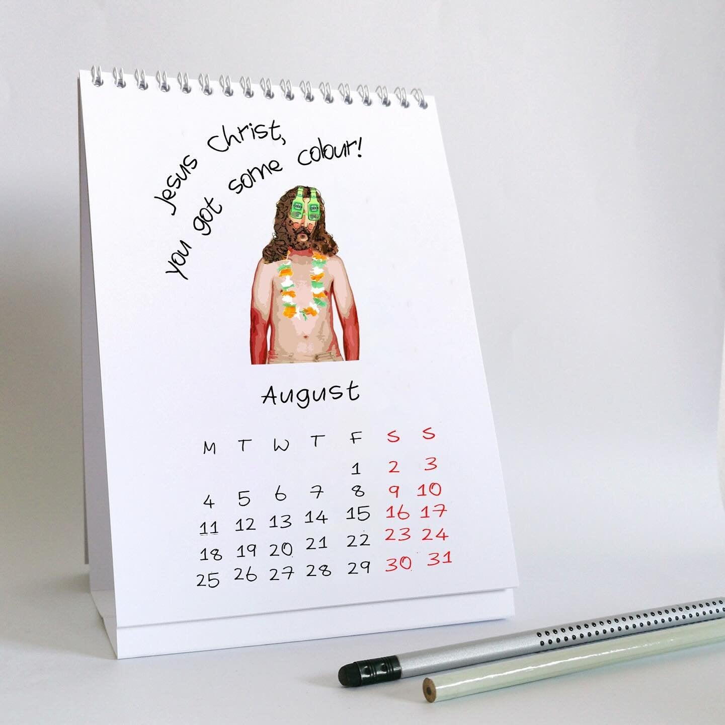 2026 Jesus Christ Desk Calendar