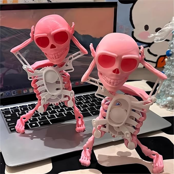 3D Dancing Skeleton Toy