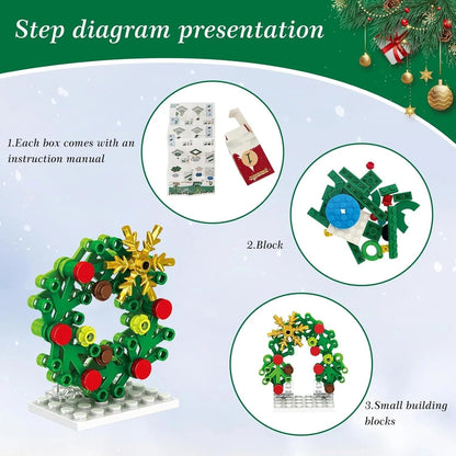 🎄 Advent Calendar – Christmas Building Block Set