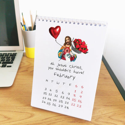 2026 Jesus Christ Desk Calendar
